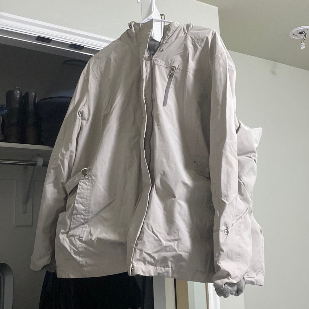 Rain Jacket Beige
